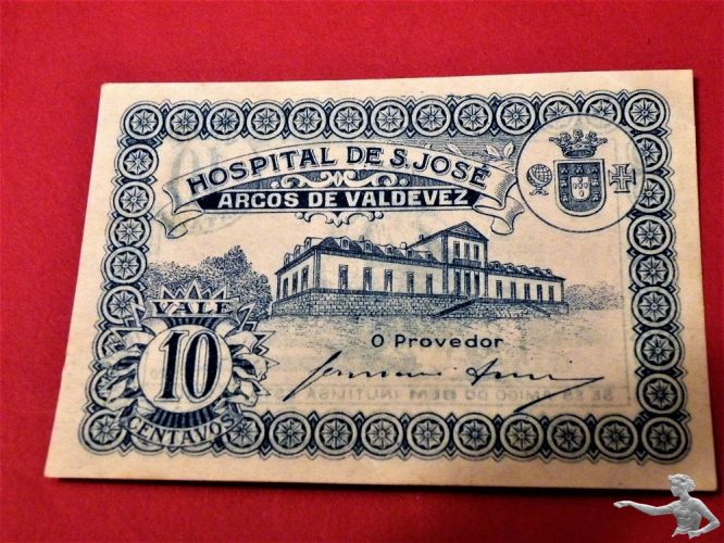 002 10 Centavos Portugal 1920 (Notgeld)